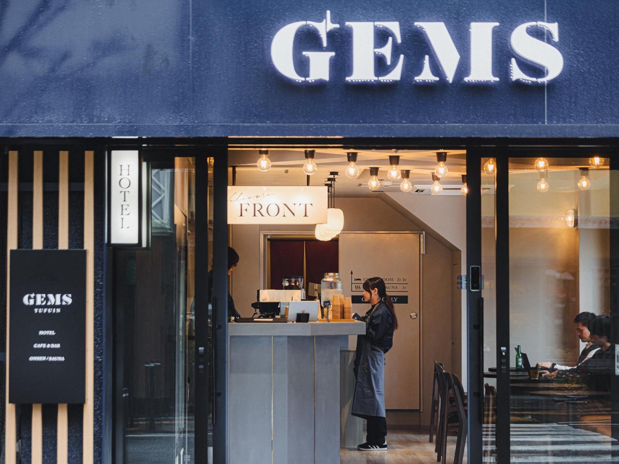 Gems Yufuin Hotel And Spa Cafe Bar Екстериор снимка